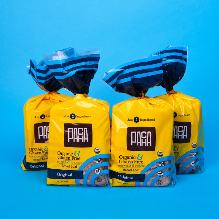 Organic Gluten Free Bread Loaf - 4 packs