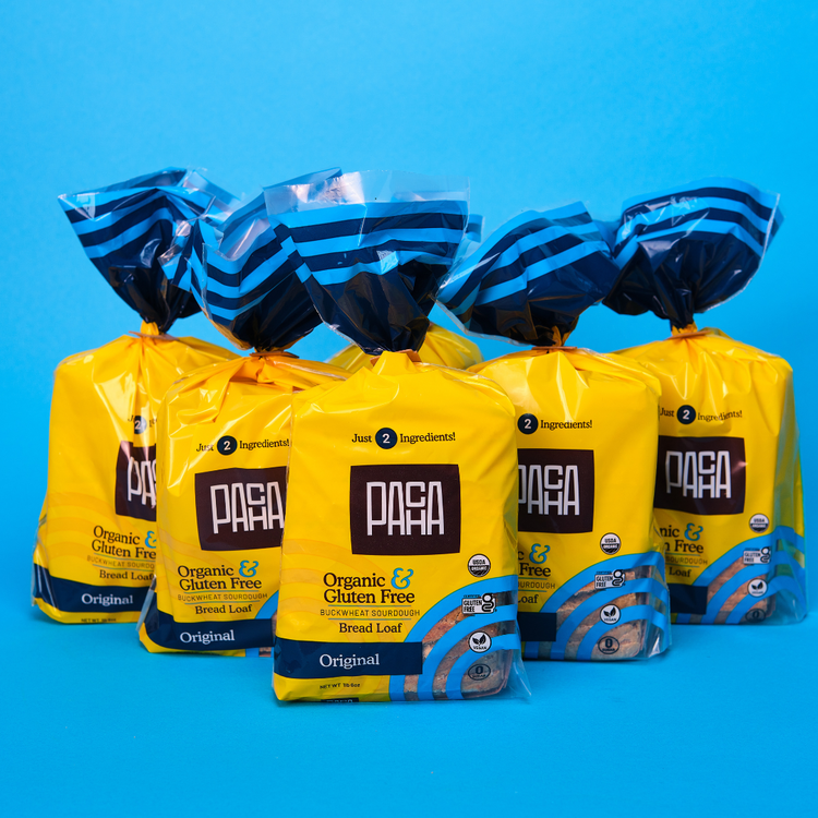 Organic Gluten Free Bread Loaf - 6 packs
