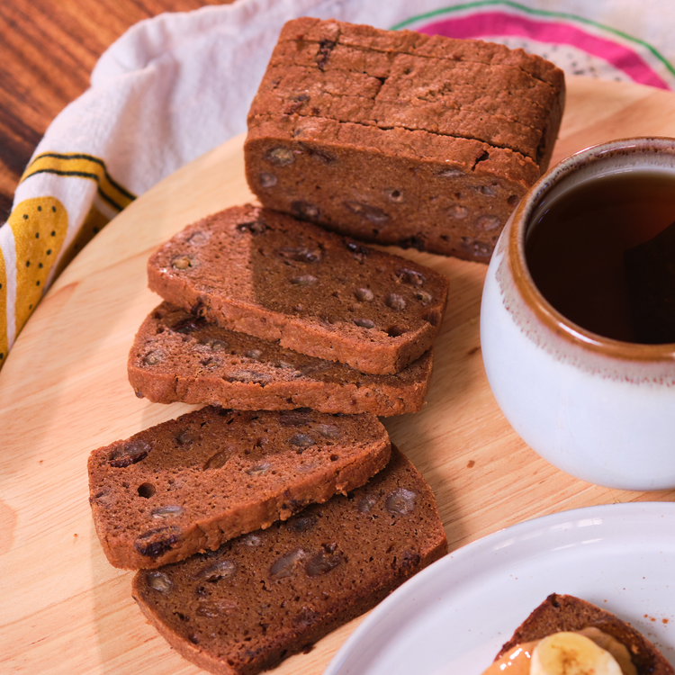 Cinnamon Raisin Buckwheat Sourdough Bread Loaf