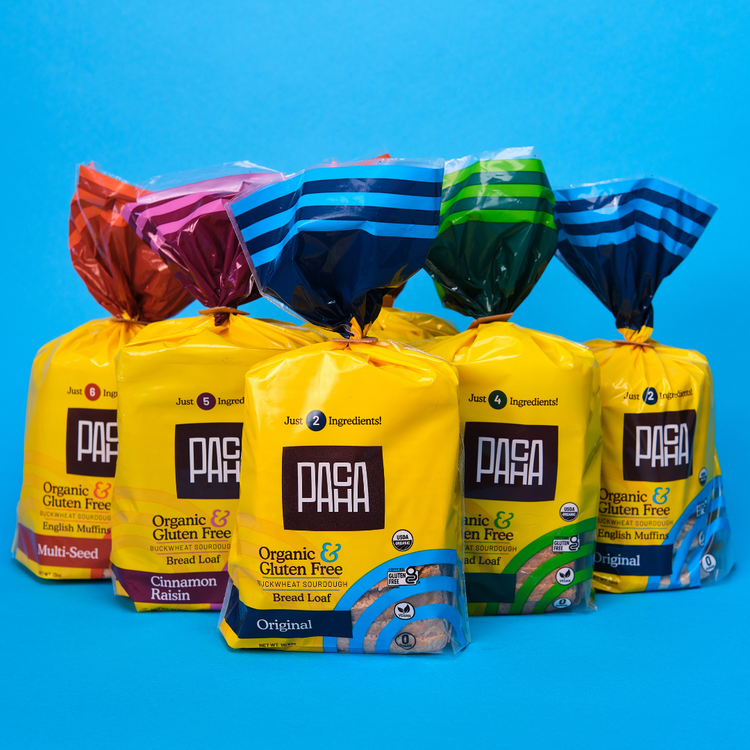 Organic Gluten Free Original - mix pack of 6