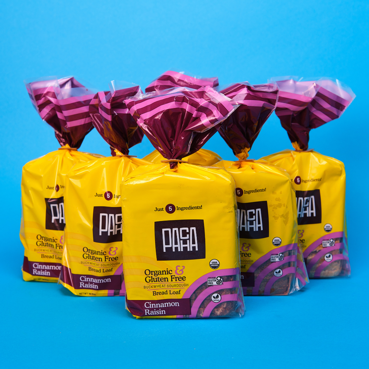 Organic Gluten Free Cinnamon Raisin - 6 pack