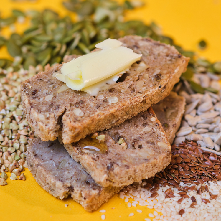 Sprouted Sourdough Buckwheat Bread