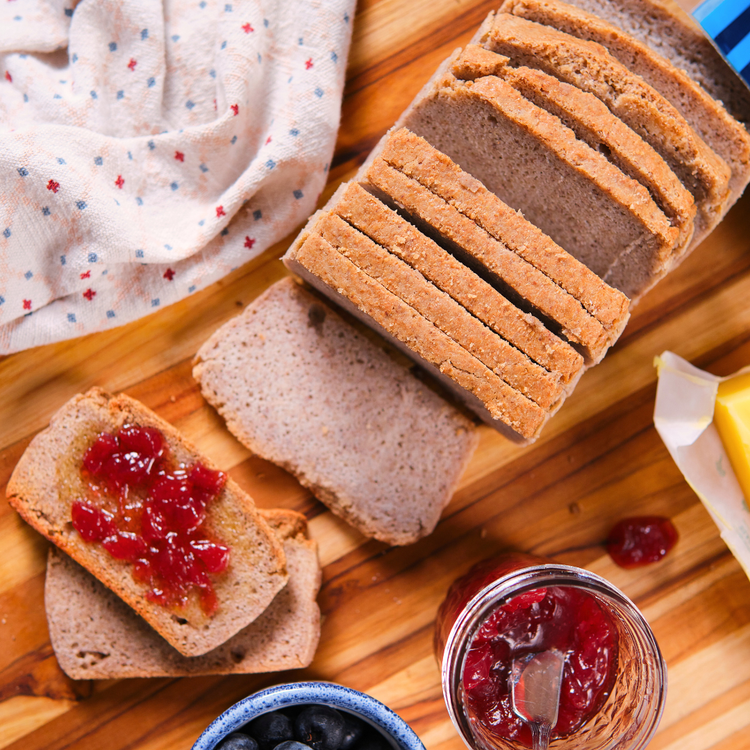 Sprouted Sourdough Buckwheat Bread
