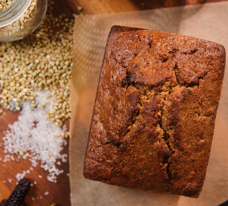 Sprouted Sourdough Buckwheat Bread