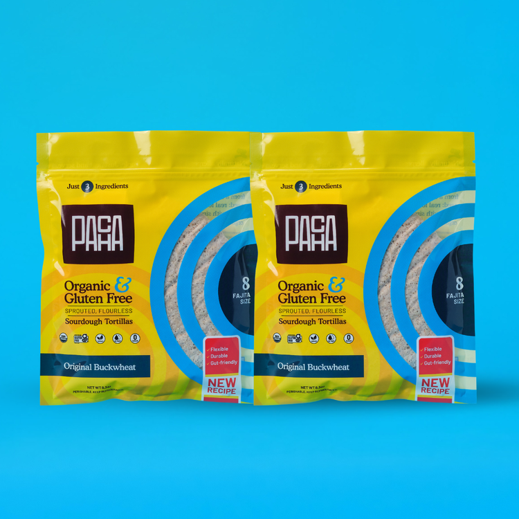 Sourdough Buckwheat Tortillas