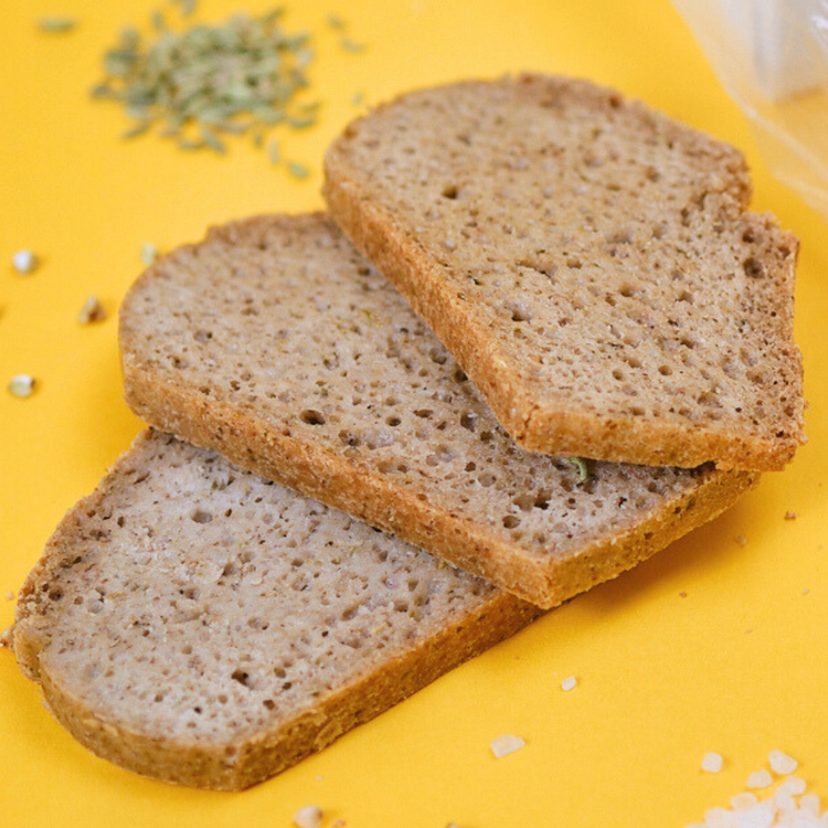 Sprouted Sourdough Buckwheat Bread