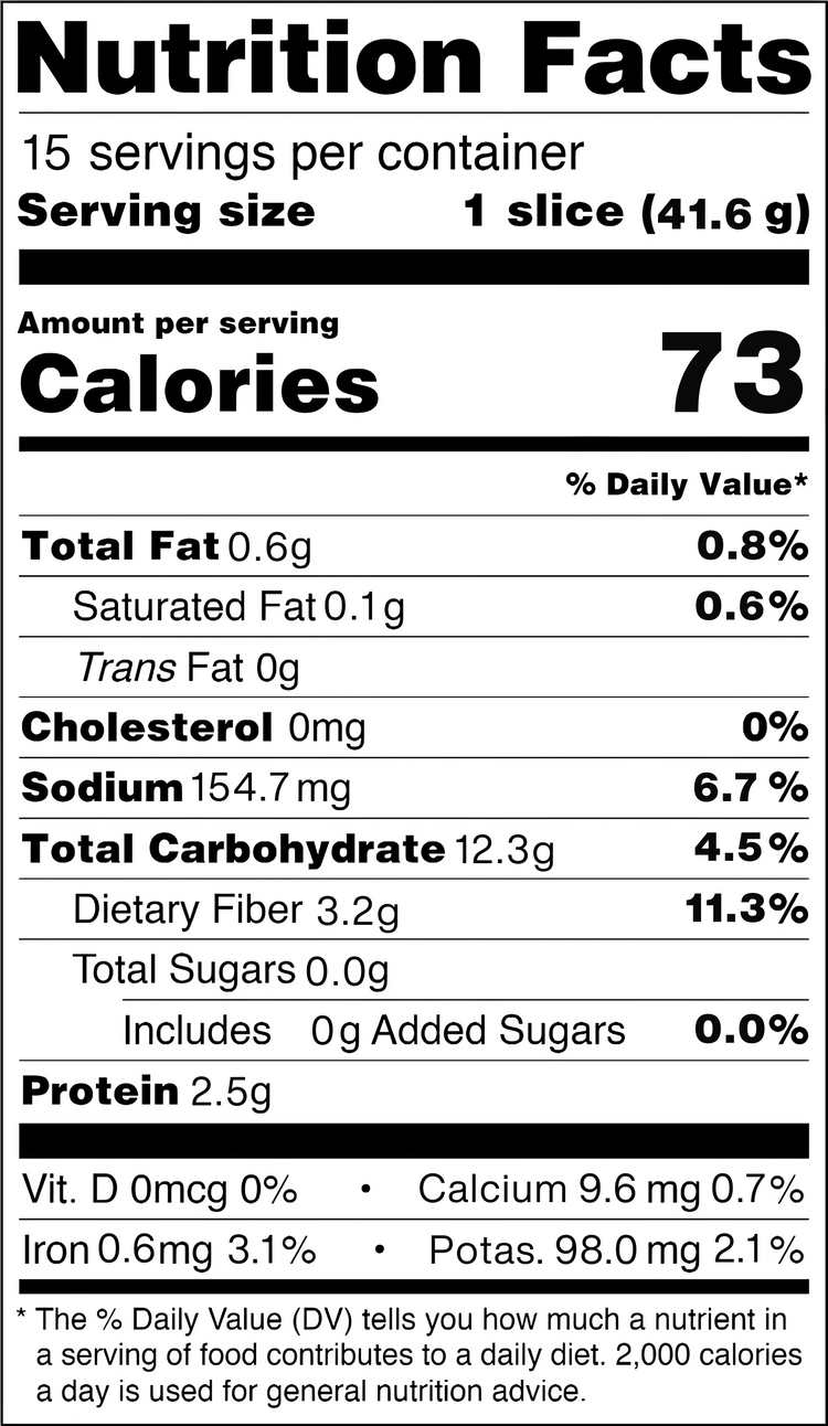 Whole Grain - Sourdough Buckwheat Loaf