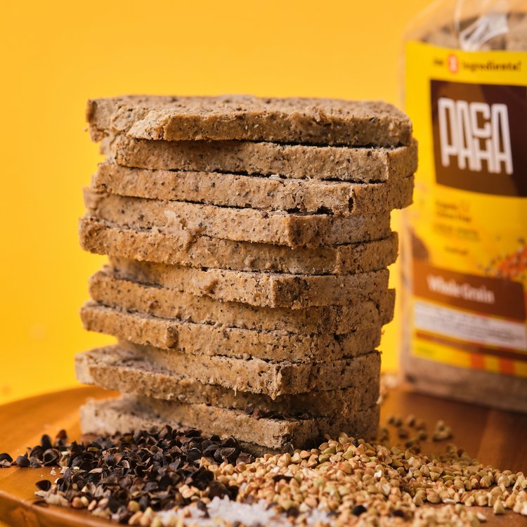 Sprouted Sourdough Buckwheat Bread