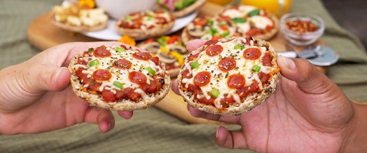 Gluten-Free English Muffin Pizzas — Kid-Friendly Lunch