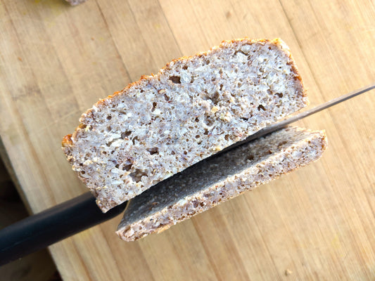 How-To Video -- The Sandwich Slice | A better way to cut buckwheat bread!