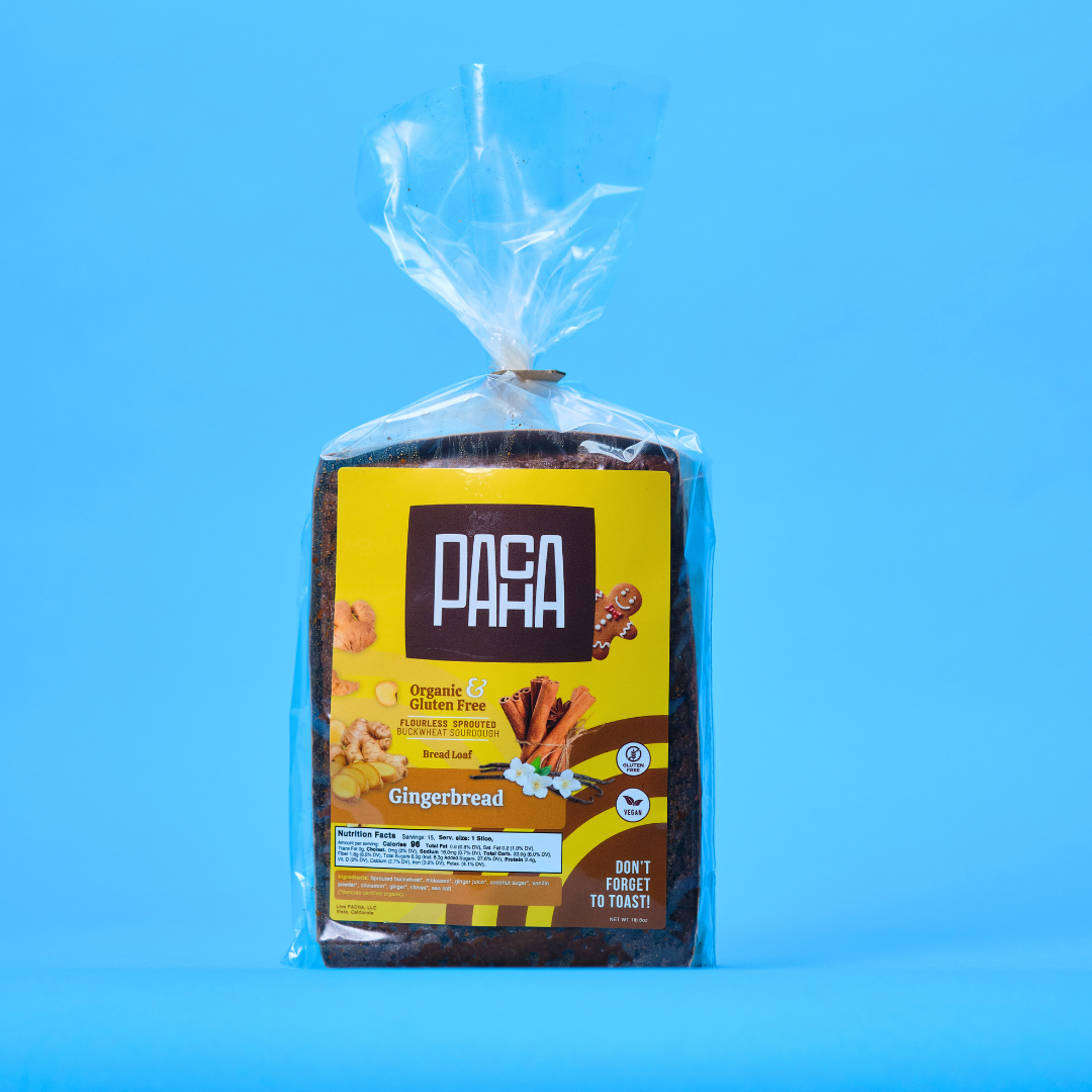 Gingerbread Buckwheat Loaf