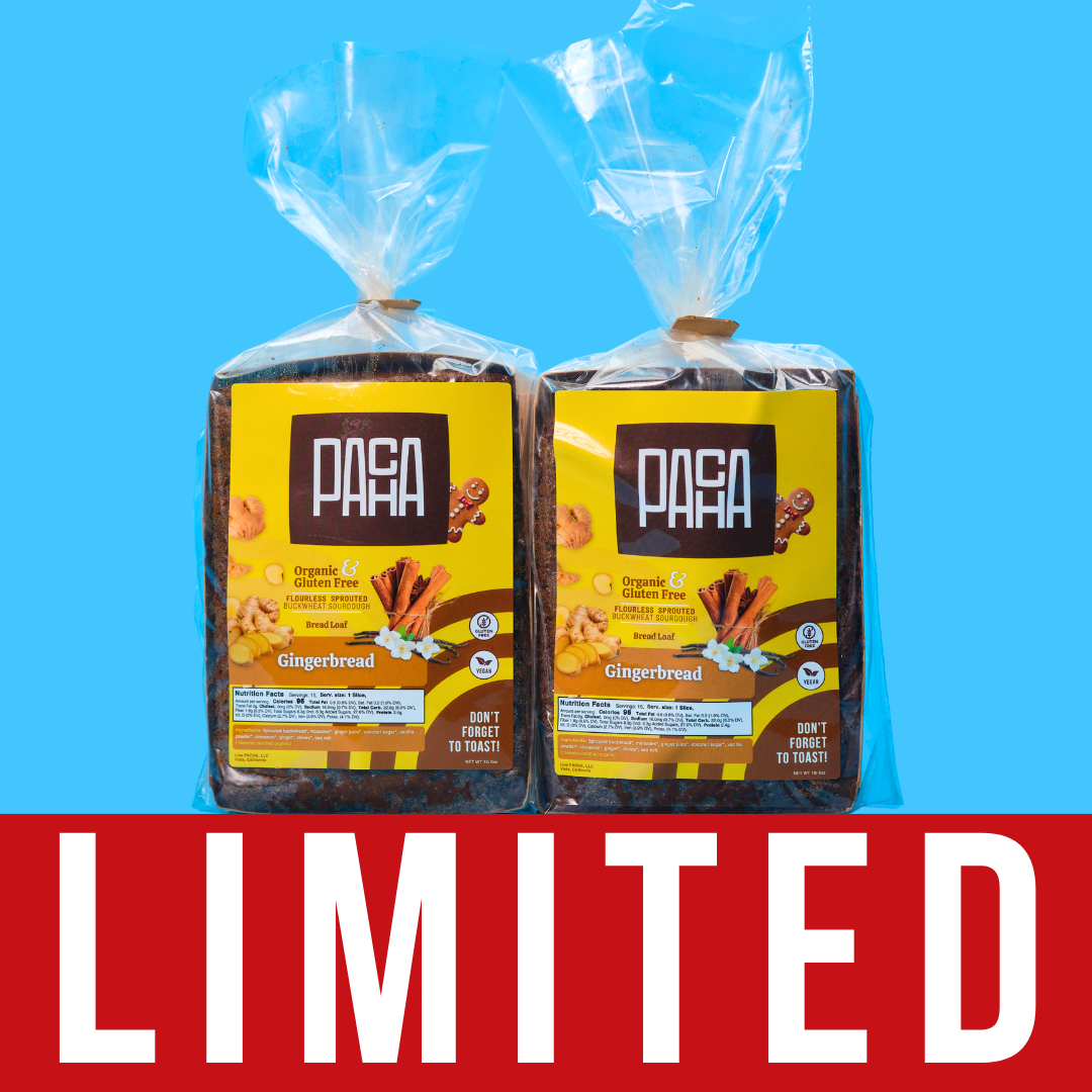 Sprouted Sourdough Buckwheat Bread