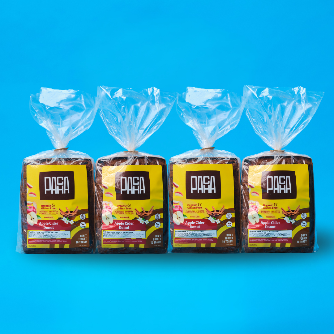 Sprouted Sourdough Buckwheat Bread