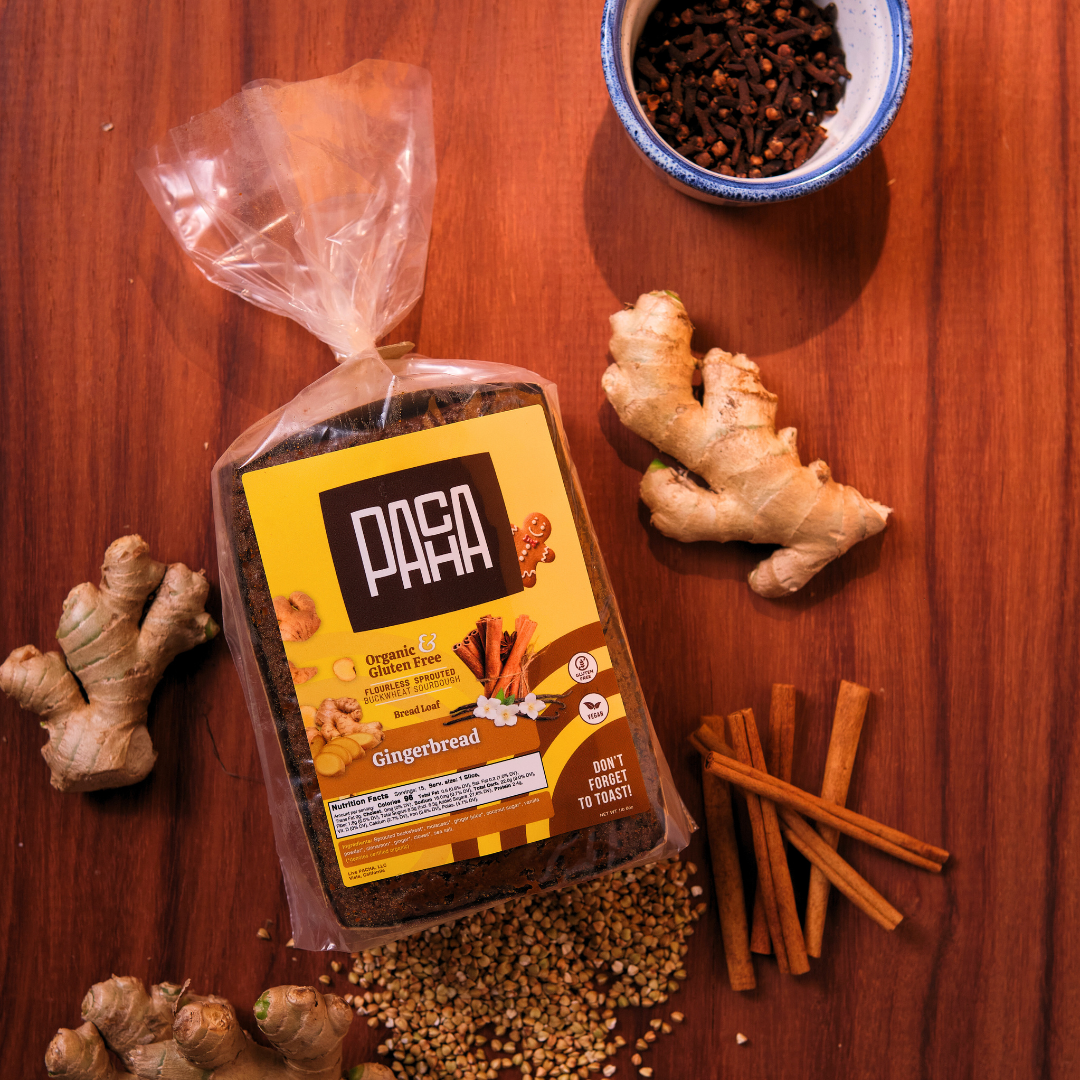 Sprouted Sourdough Buckwheat Bread