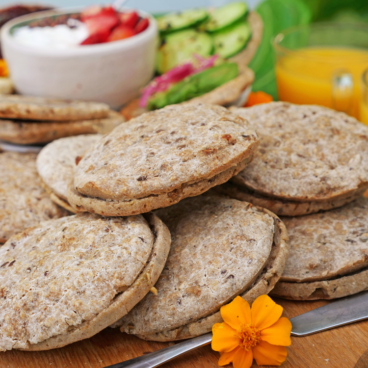 Sprouted Sourdough Buckwheat Bread
