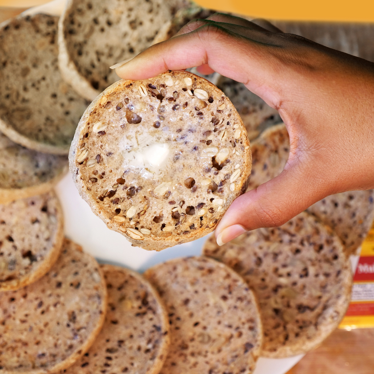 Sprouted Sourdough Buckwheat Bread