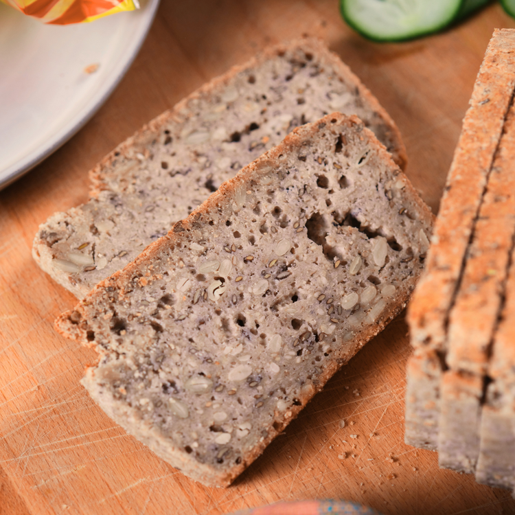 Sprouted Sourdough Buckwheat Bread
