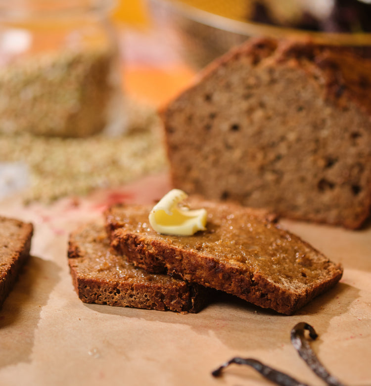 Sprouted Sourdough Buckwheat Bread