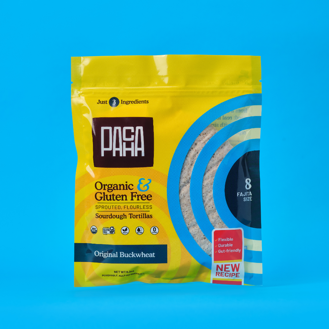 Pacha Gluten-Free Sourdough Tortilla line — product image