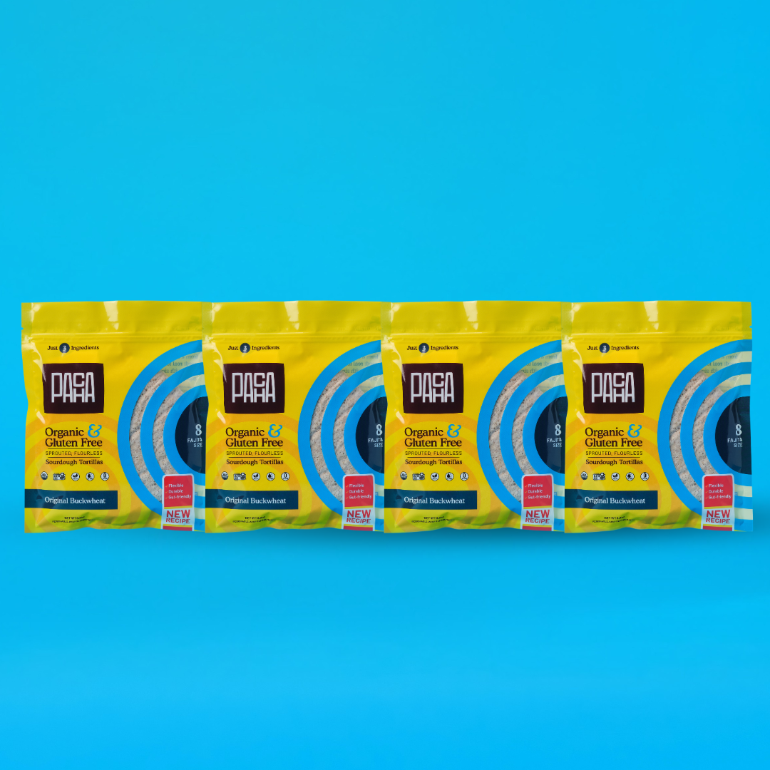 Sourdough Buckwheat Tortillas