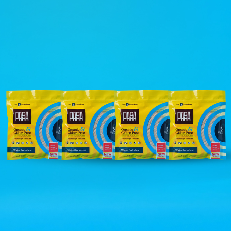 Sourdough Buckwheat Tortillas