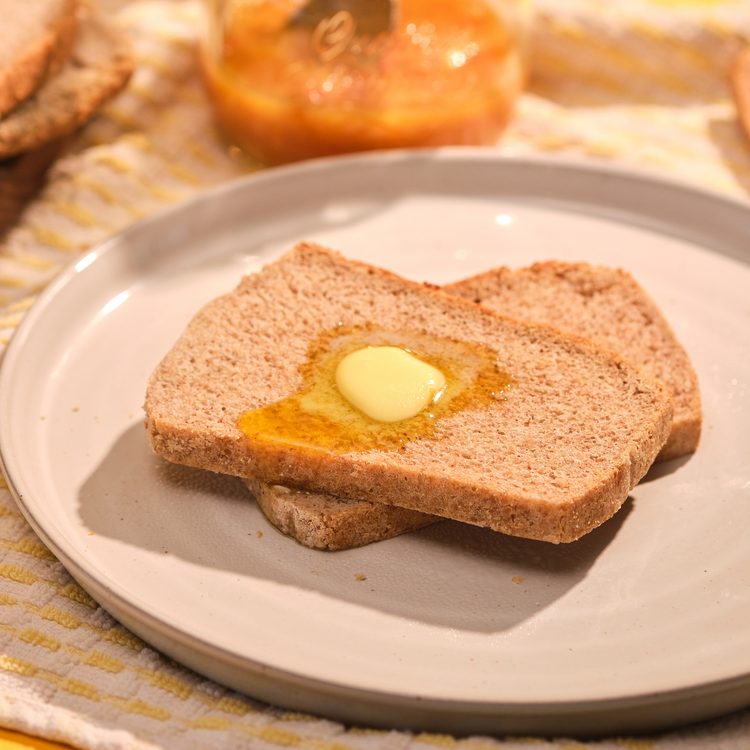 Sprouted Sourdough Buckwheat Bread