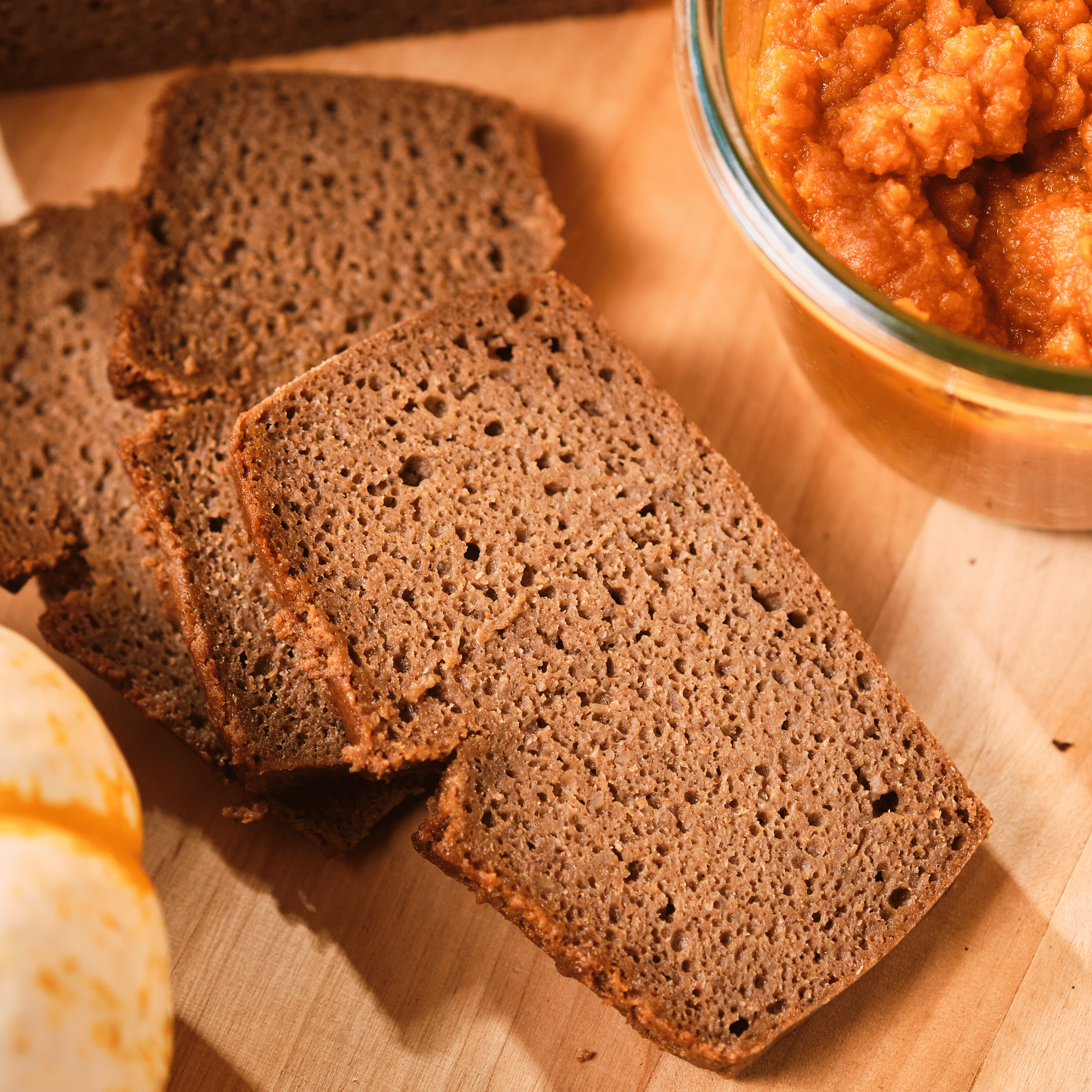 Sprouted Sourdough Buckwheat Bread