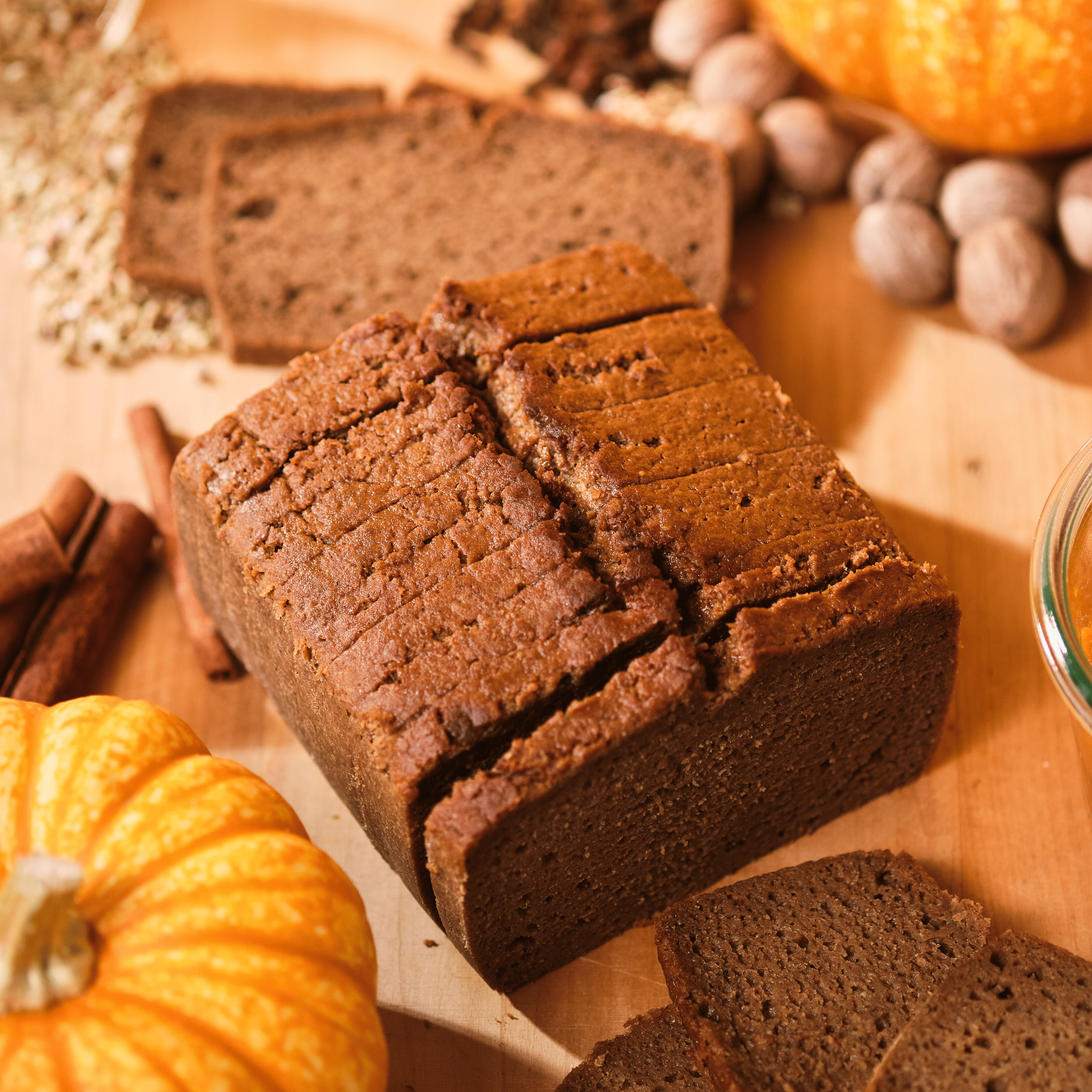 Sprouted Sourdough Buckwheat Bread