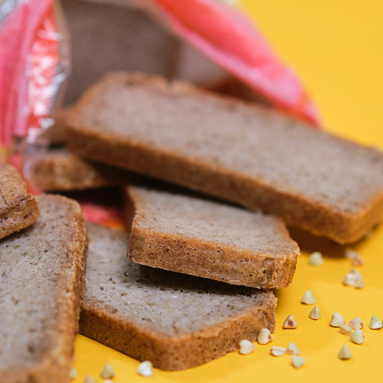 Sprouted Sourdough Buckwheat Bread