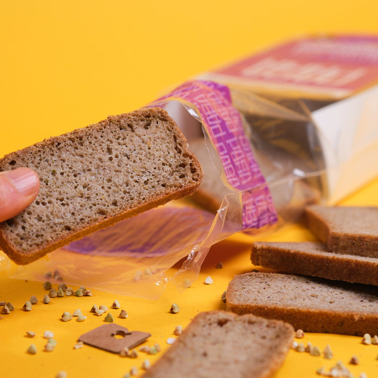 Sprouted Sourdough Buckwheat Bread