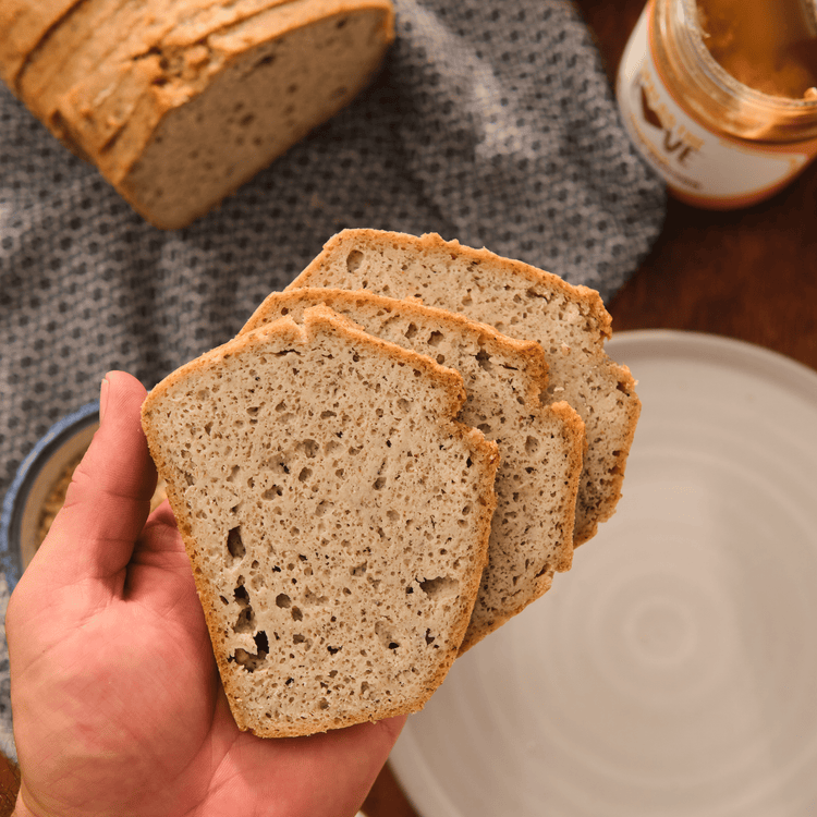 Sprouted Sourdough Buckwheat Bread