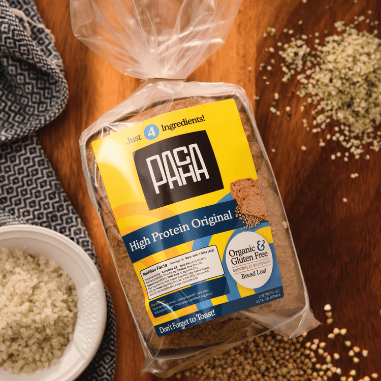 Sprouted Sourdough Buckwheat Bread